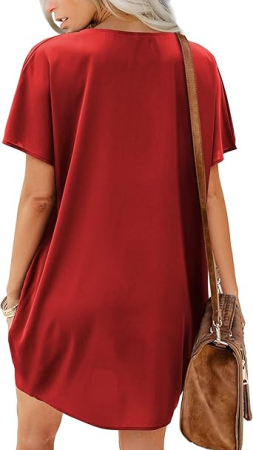 Rochie casual țesătură moale, respirabilă și confortabilă, ROSIE S [2]