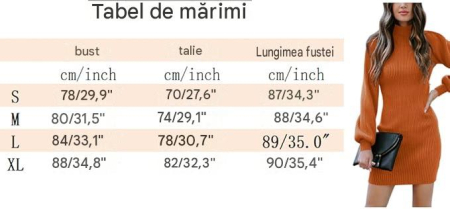 Rochie casual tricotata pentru femei, mâneci lungi, verde deschis XL [5]