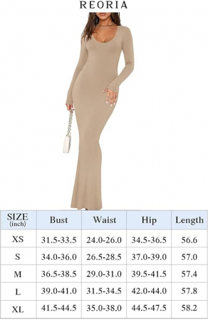 Rochie elastica, mulata, lunga, cu maneci lungi, gri, M [4]