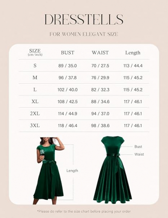 Rochie eleganta, peste genunchi, fara mâneci , verde catifea S [5]