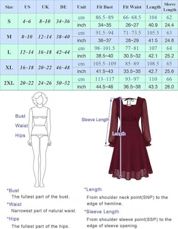 Rochie eleganta, peste genunchi, mâneci lungi, neagra, dantela S [2]