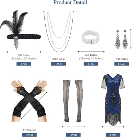 Rochie eleganta scurta, mulata pe corp, fara mâneci, albastru L [4]