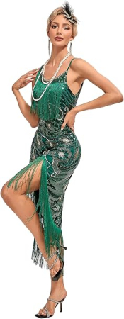 Rochie eleganta scurta, mulata pe corp, fara mâneci, Verde paun 3XL [3]