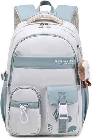 RUCSACURI - Rucsac robust impermeabil, ghiozdan scoala, calatorii, fitness 30 x 10 x 45 cm; 740 g