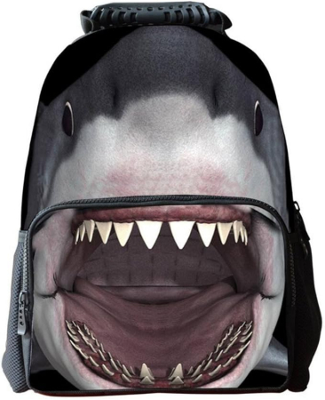 RUCSACURI - Rucsac robust cu imprimeu, ghiozdan scoala, calatorii, fitness 34.04 x 7.11 x 39.88 cm; 481,94 g