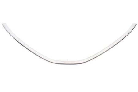 Piese auto - Ornament inferior grilă față Dacia Logan I, cromat, OE 6001548763