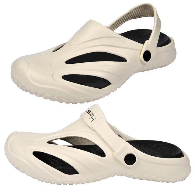 Saboti lejeri cu talpa ortopedica negru/alb 36/37 EU [2]