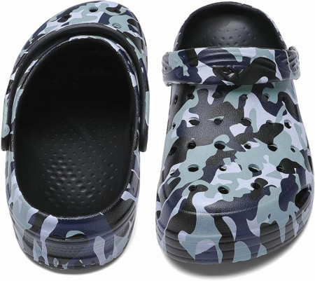 Saboti lejeri pentru copii, cu talpa ortopedica, camuflaj 30/31 [5]