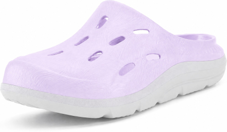 Slapi, papuci barbati - Saboti lejeri cu talpa ortopedica violet/gri 36/37 EU