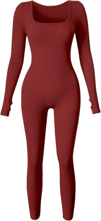 Salopeta rosie, elastica pentru femei, ideala pentru sport  S [6]