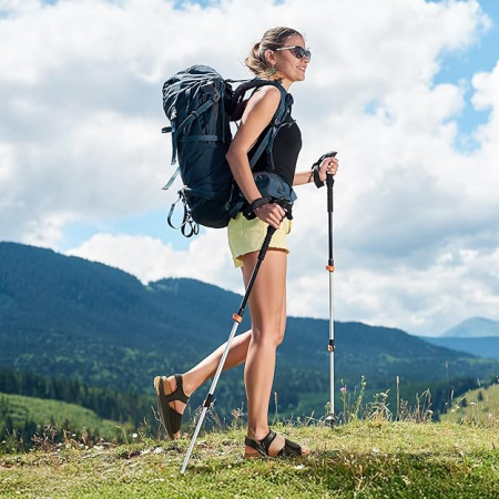 Sandale de vara ortopedice, usore, confortabile, negre/maro 41.5 [4]