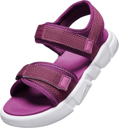 INCALTAMINTE - Sandale lejere de drumetii si aer liber pentru femei, mov/alb marimea 37