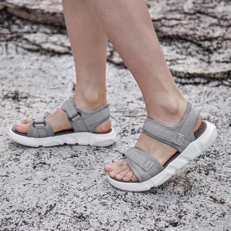 Sandale lejere de drumetii si aer liber pentru femei, gri marimea 36 [1]
