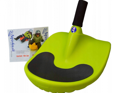 JUCARII - Sanie robusta pentru copii si adulti, verde deschis, 49.2x41.6x40 cm