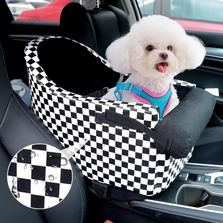 ANIMALE COMPANIE - Scaun auto impermeabil pentru animale de companie mici 47 x 28 x 33 cm; 1,21 kg