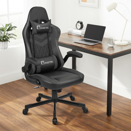 Scaun ergonomic pentru birou, cotiere reglabile, inaltime ajustabila, ideal gamming- RESIGILAT [7]
