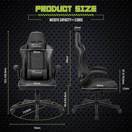 Scaun ergonomic pentru birou, cotiere reglabile, inaltime ajustabila, ideal gamming- RESIGILAT [2]
