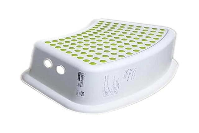 scaune - Inaltator pentru copii, anti-alunecare și robust alb cu verde