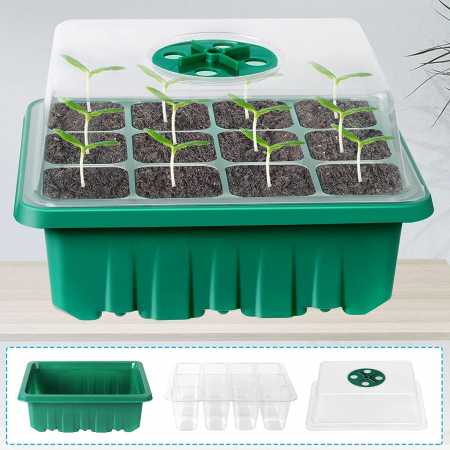 Minisera 6 tavite germinare rasaduri cu 72 celule [1]