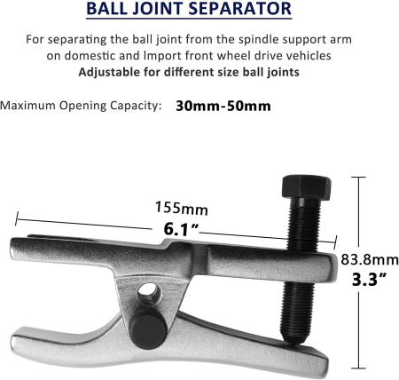 Set 3 prese universale pentru dezasamblarea de pivoti si capete bara multimarca [2]