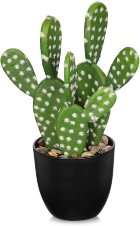 Plante artificiale - Cactus artificial în ghiveci (Euphorbia) plantă decorativă pentru casă și birou 26 cm