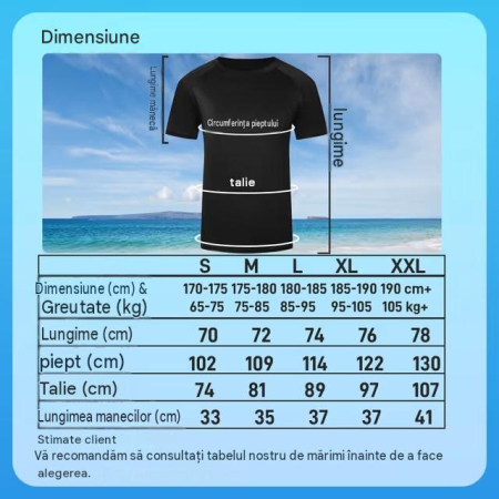 Set 5 tricouri sport respirabile pentru barbati,  Negru/Gri/Bleumarin/Alb/negru L [3]