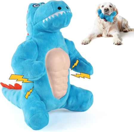 jucarii animale - Jucarie de plush cu sunete pentru caini