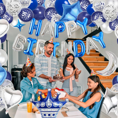 Set baloane pentru evenimente aniversare 16 ani, 98 piese [4]