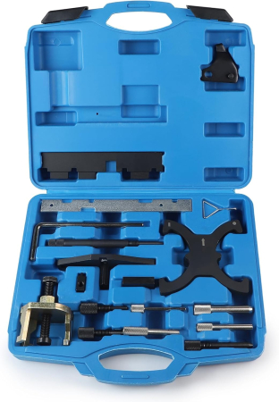 SCULE AUTO - Set cale distributie compatibil cu Ford Mazda 1.4 1.8 2.0 Di/TDDTI/TDDi Eco-Boost 1.6 Ti-VCT 1.5/1.6 2.0 TDCi Bisenya