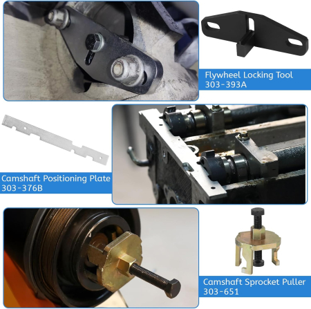 Set cale distributie compatibil cu Ford Mazda 1.4 1.8 2.0 Di/TDDTI/TDDi Eco-Boost 1.6 Ti-VCT 1.5/1.6 2.0 TDCi Bisenya [7]