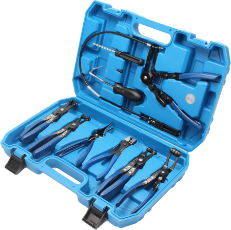 Set de clești pentru cleme de furtun 9 piese pentru utilizare auto [7]
