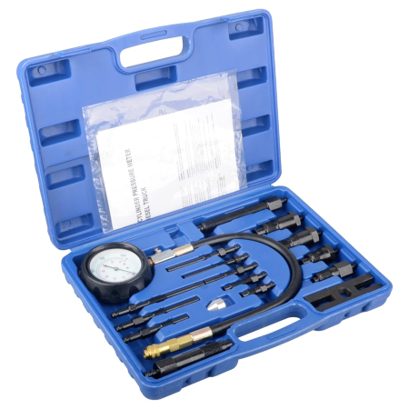 Trusa de compresie  pentru motoare diesel, cu manometru de 70 bar [1]