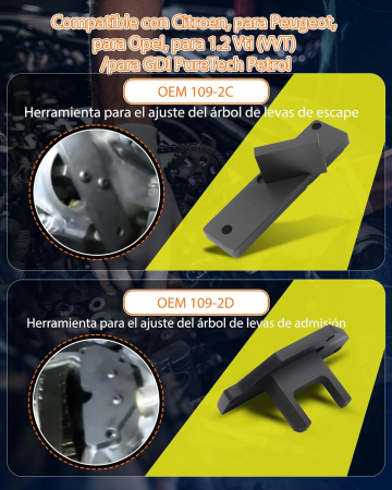 Set cale distributie pentru Peugeot, Opel, 1.2 Vti (VVT) / GDI PureTech Benzină 109-2C, 109-2D, G-0109-6, 0109-2B, G-0109-2E [3]