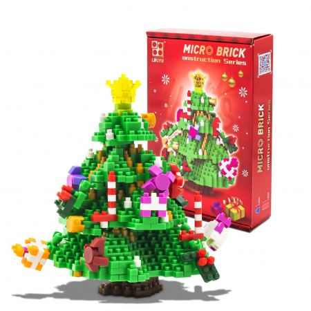 SETURI DE CONSTRUCTIE - Set constructie brad Craciun 700 piese