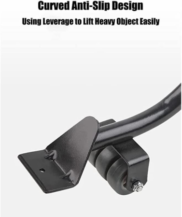 Set ridicat si transport mobila in casa cu 4 role cu franare si parghie ridicat, sarcina max 400 kg [3]