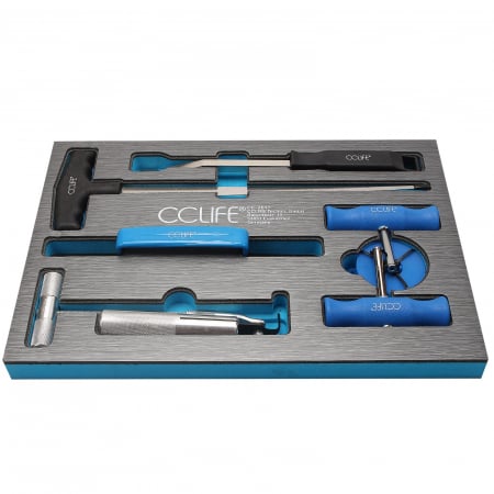 SCULE AUTO - Set 7 piese taiere cu sarma geamuri auto lipite
