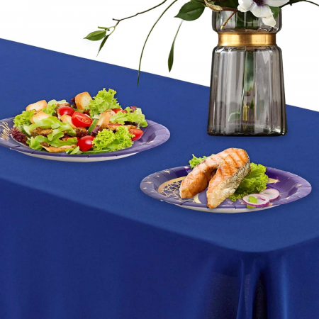 Set vesela unica folosinta pentru petreceri 60 piese 12 invitati-model oriental [6]