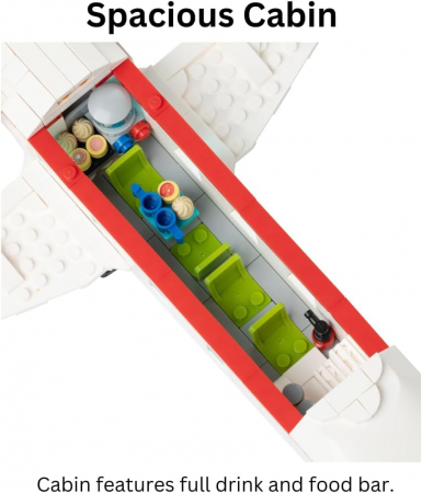 Seturi de blocuri de construcție pentru avion cu 633 piese [2]