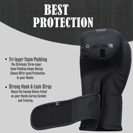 Manusi de box din piele marime 12oz [2]