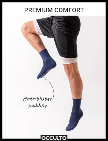 Sosete sport termice unisex, set 4 perechi, 2 negre, 1 bleu, 1 alba, marimea 39-43 [2]