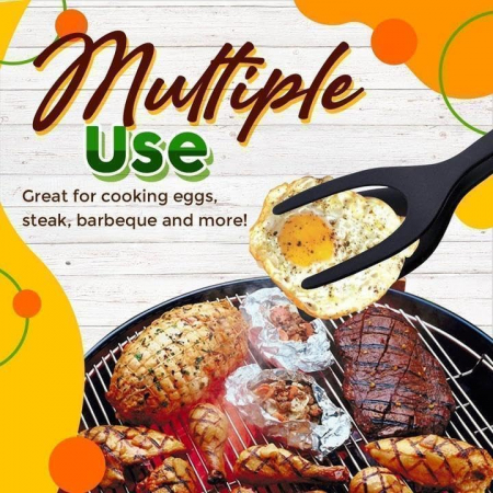Spatula din silicon pentru intors friptura pe gratar sau in tigaie [3]