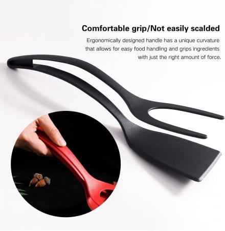 Spatula din silicon pentru intors friptura pe gratar sau in tigaie [1]