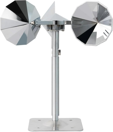 Accesorii pentru gradina - Sperietoare de pasari din aliminiu cu rotatie reflexiva de 360° pentru balcon, gradina, curte