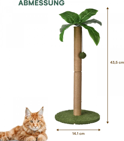 Stalp antrenament si joaca pisici 43,5 cm [2]