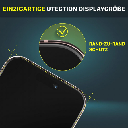 Sticla protectie ecran iphone 16 pro 6,3" set 2 bucati [1]