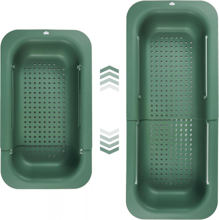 STRECURATORI - Strecuratoare regalbila pentru chiuveta 34,5x20x8 cm verde