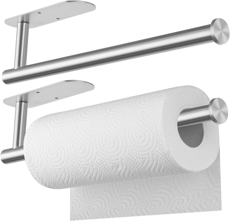 suporturi si accesorii baie - Suporti fix pentru role de hârtie 33.5x14.5x9.1 cm, set 2 bucati