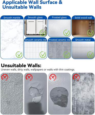 Suporti metalici, negri, pentru 6 scule cu 6 carlige, aplicare fara gaurire [5]