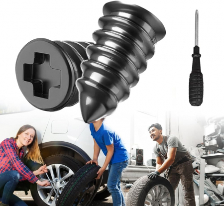 Accesorii scule auto - Suruburi vulcanizare anvelope, set 60 bucati