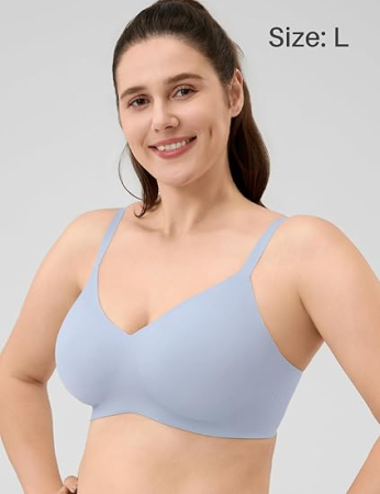 Sutien elastic pentru compresie corporala, fara armatura, blue M [1]